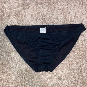 Black Hurley Bikini Bottoms